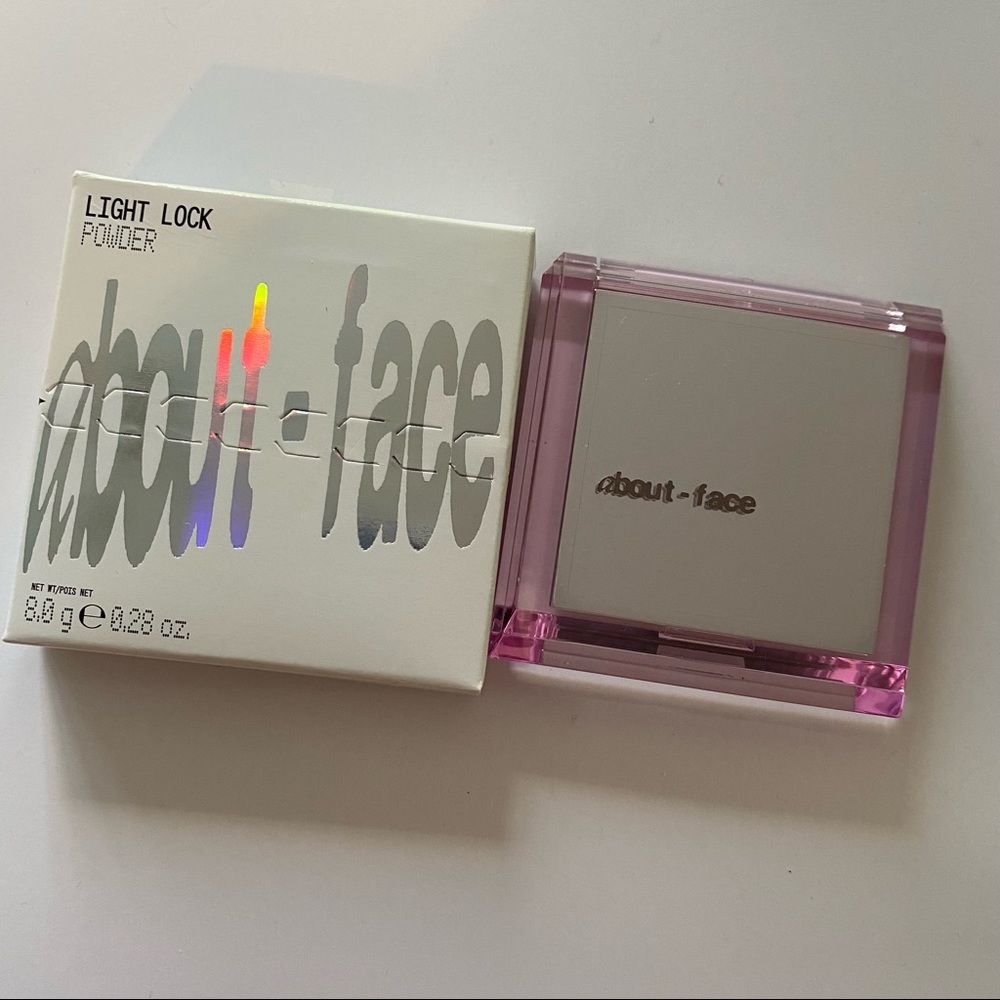 🔴About Face Light Lock Powder Highlighter Lightspun NEW